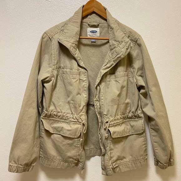 Old Navy Jackets & Blazers - Old Navy - Khaki Utility Jacket - 100% cottron